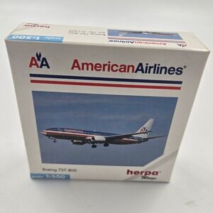 Herpa Wings American Airlines Boeing 737-800 1:500 Scale Diecast Model 511469